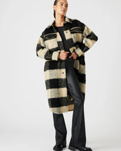 Load image into Gallery viewer, Chloe Cream Plaid Coat