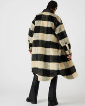 Load image into Gallery viewer, Chloe Cream Plaid Coat