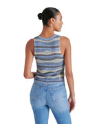 Blue Hannah Sweater Top