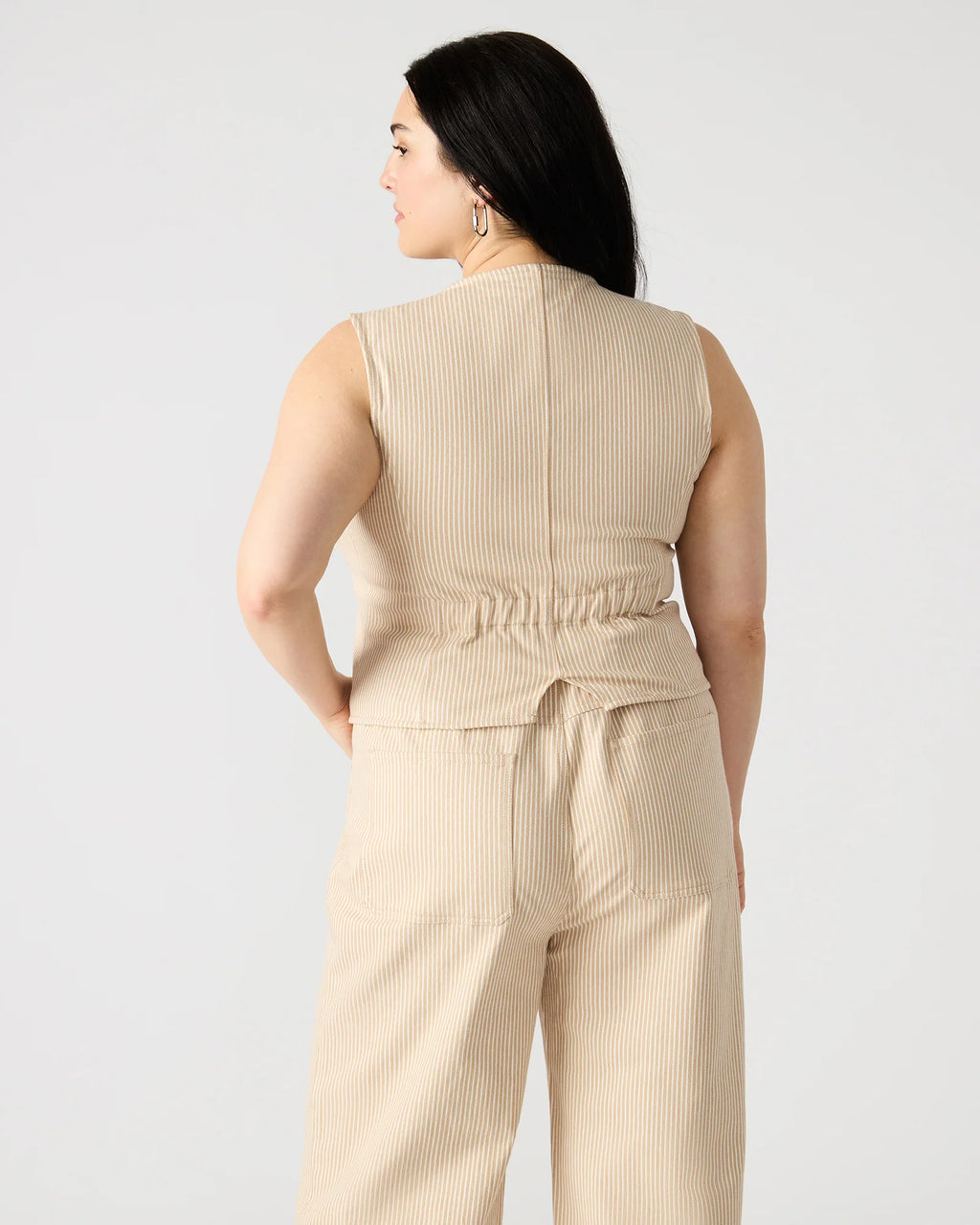 Khaki Selene Vest Top