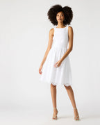 White Julian Dress