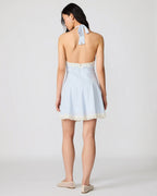 Liza Dress Blue Ice