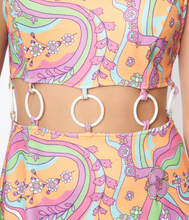 Load image into Gallery viewer, Wavy Daisy A-Line Dress
