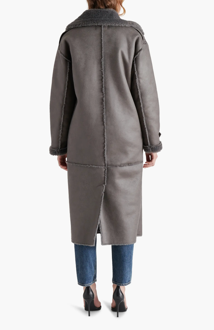 Eiffel Faux Shearling Coat