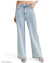 Load image into Gallery viewer, Avaline Rhinestone Jeans