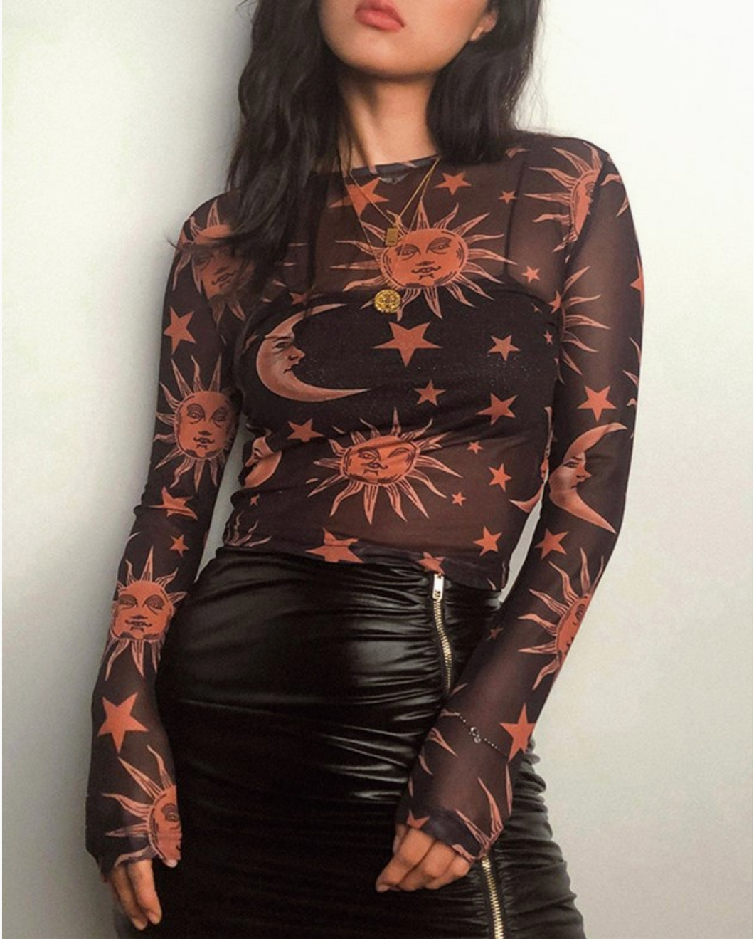 Y2K Sun & Moon Top