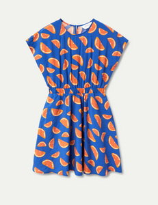 Grapefruit Print Dress