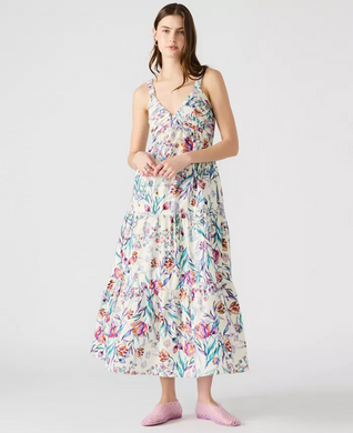 Antique Floral Eliora Dress