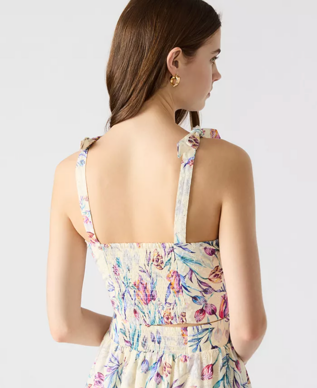 Antique Floral Carlynn Top