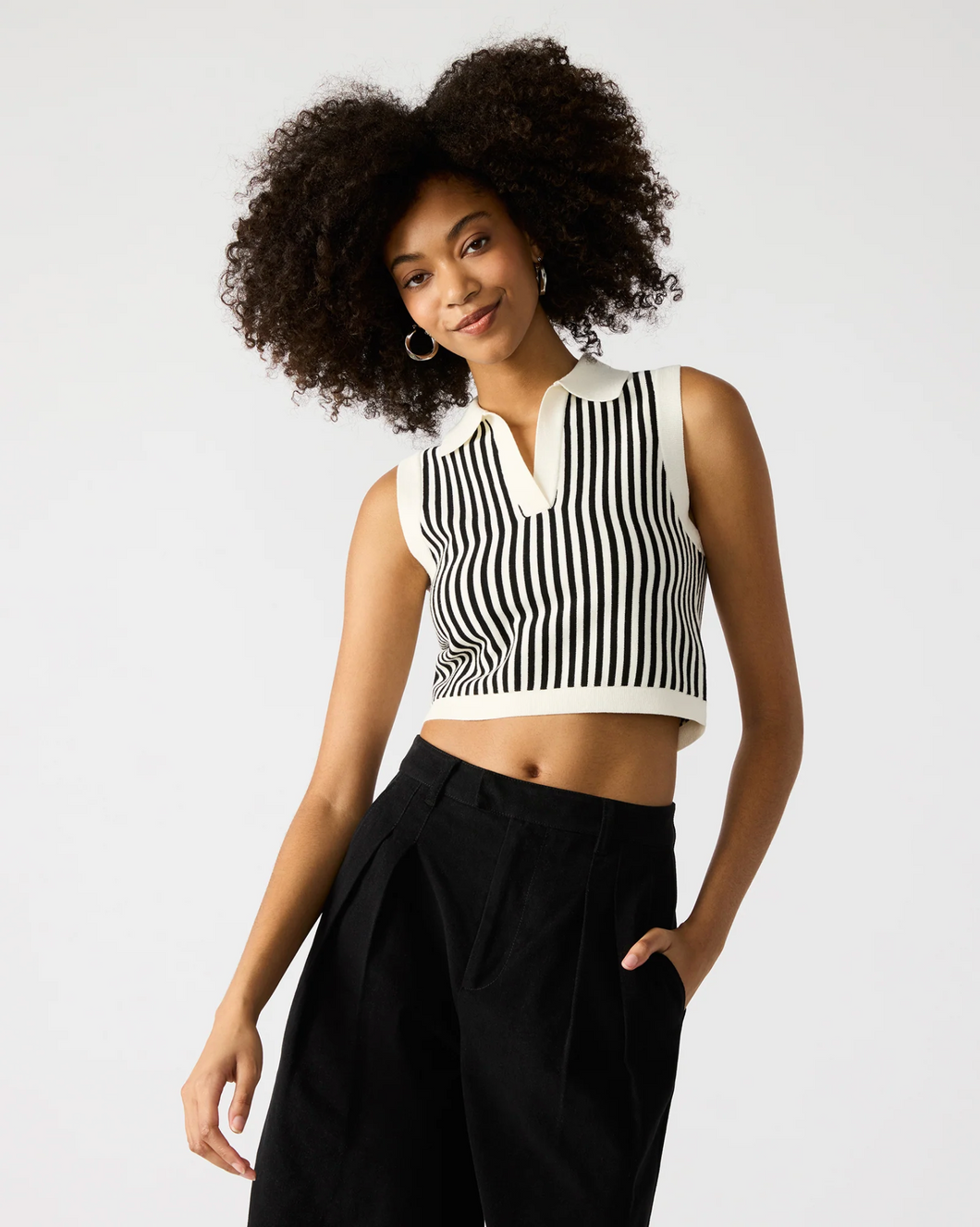 Amery Collared Sweater Vest