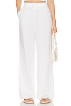 White Venetia Pants