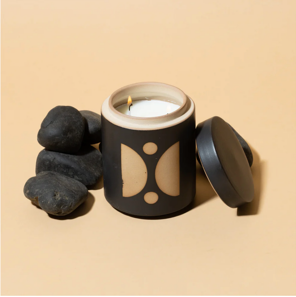 Ceramic Candle with Lid