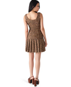 Brown Plaid Avie Dress