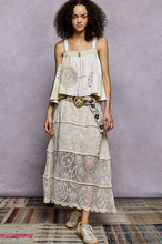 Load image into Gallery viewer, Embroidered Floral Belt