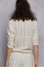 Square Neck Ruffle Top