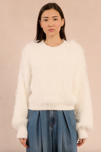 Brushed Knit Sweater