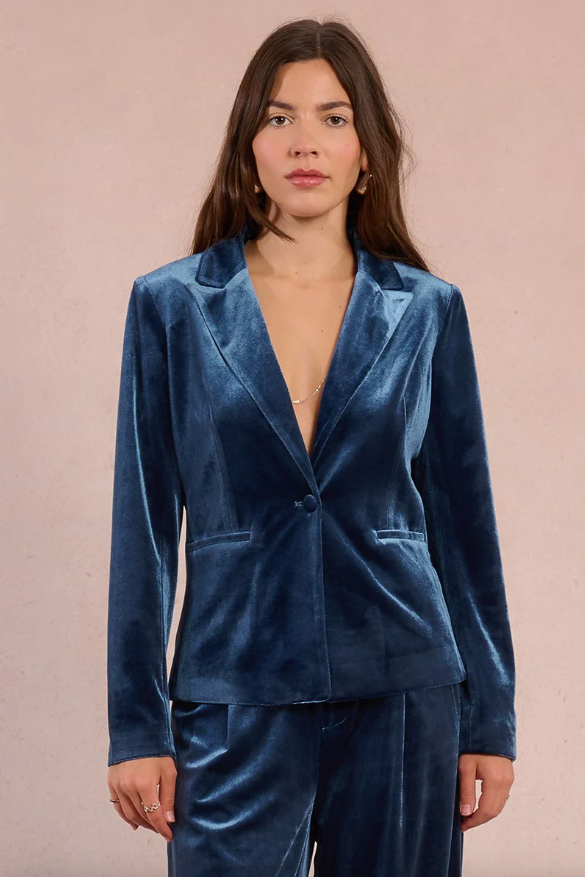 Velvet Blazer