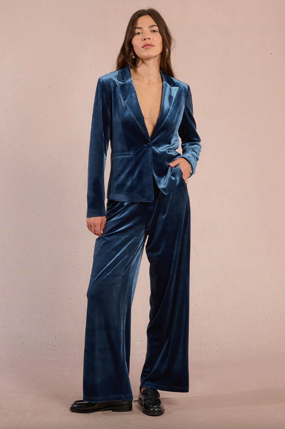 Velvet Blazer