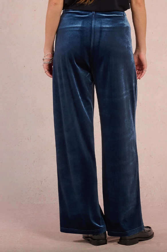 Wide Velvet Pants