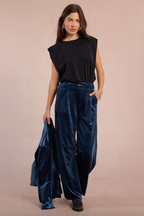 Wide Velvet Pants