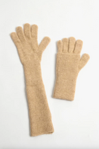 Chunky Rib Fingerhole Gloves