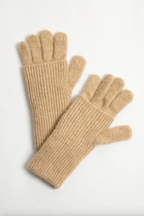 Chunky Rib Fingerhole Gloves