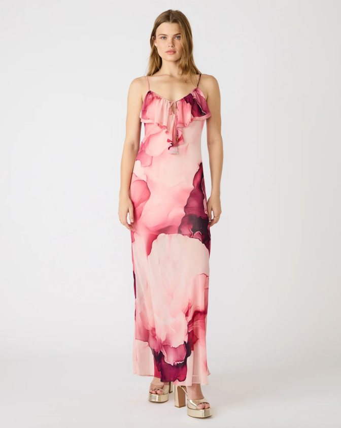 Maxinia Dress Coral Cloud