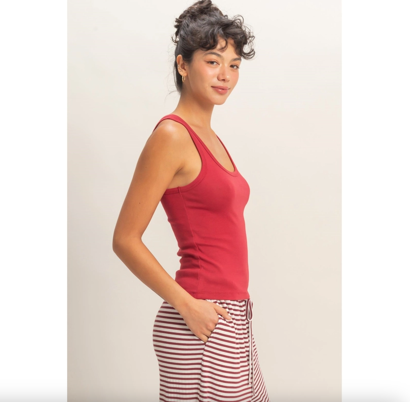 Scoop Neck Tank Top