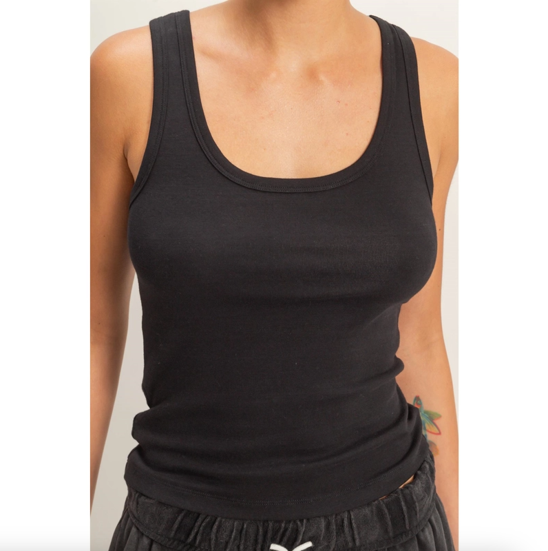Scoop Neck Tank Top
