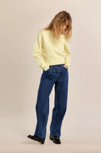 Butter Yellow Knit Sweater