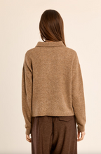 Polo Sweater with Buttons