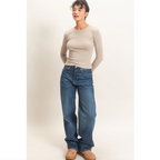 Cotton Long Sleeve Top