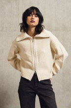 Double Zipped Cardigan