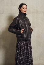 Faux Leather Jacket