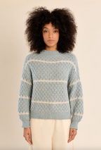 Striped Knit Sweater