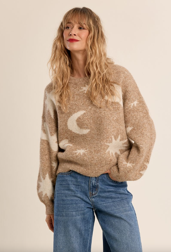 Star Pattern Sweater