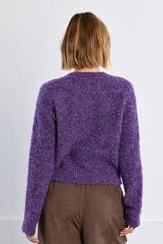 Plain Button-Down Cardigan