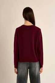 Round Neck Knitted Cardigan