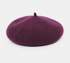 SOLID FUZZY BERET