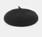 SOLID FUZZY BERET