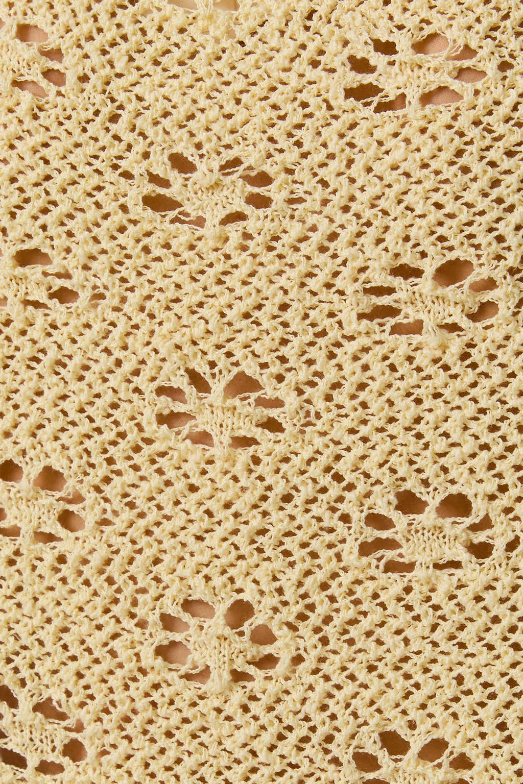 Openwork Detail Sweater Poncho