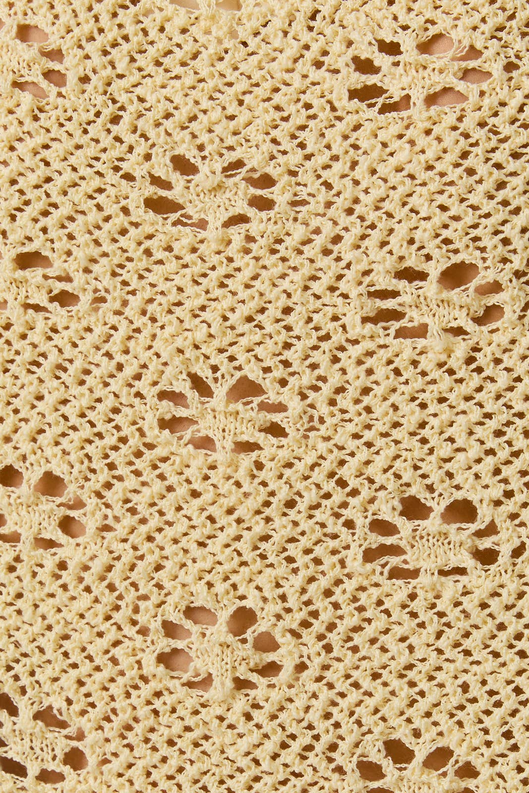Openwork Detail Sweater Poncho
