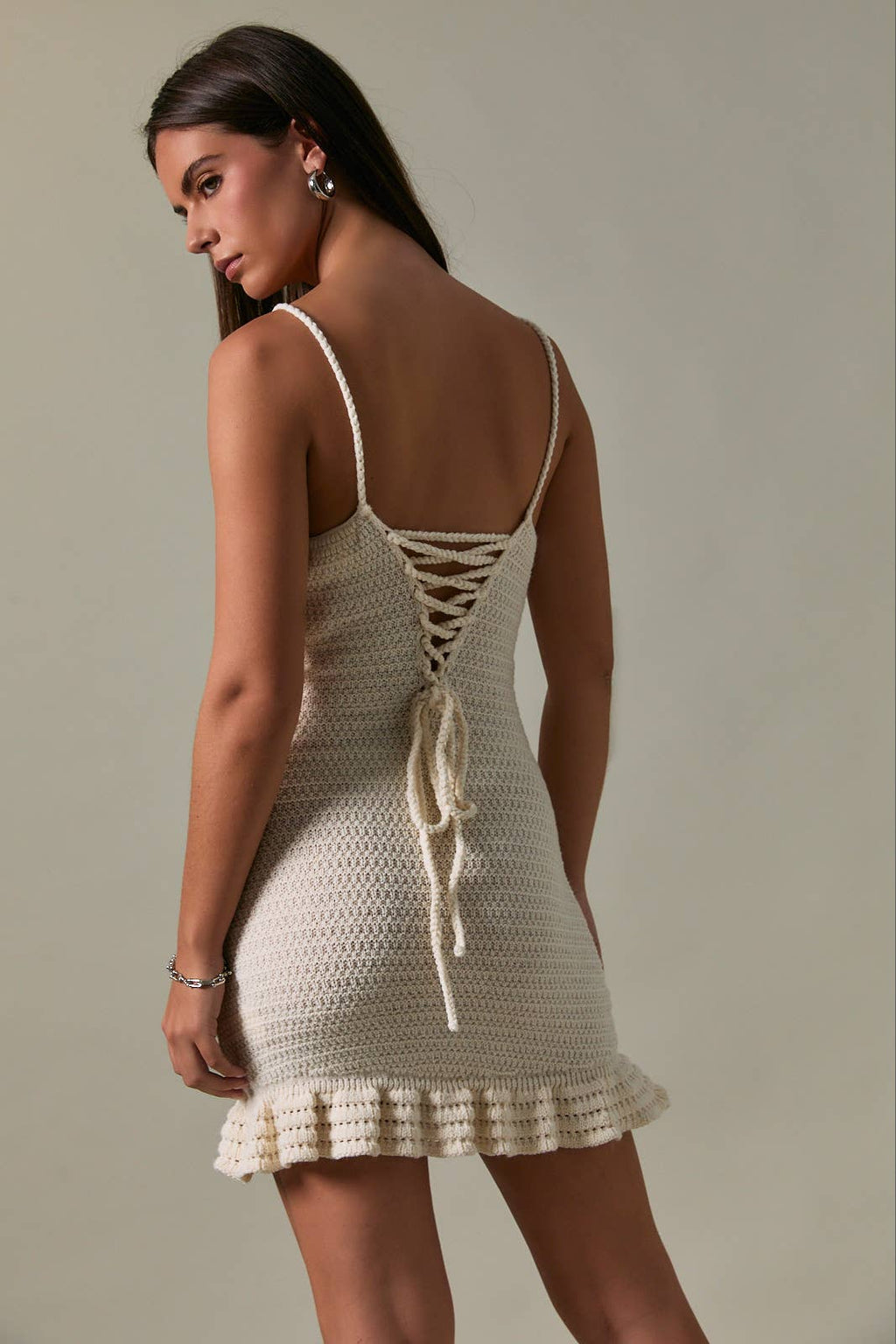 Crochet Mini Dress