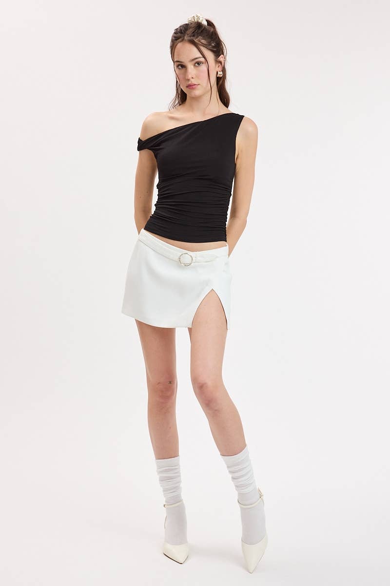 Asymmetrical One-Shoulder Top