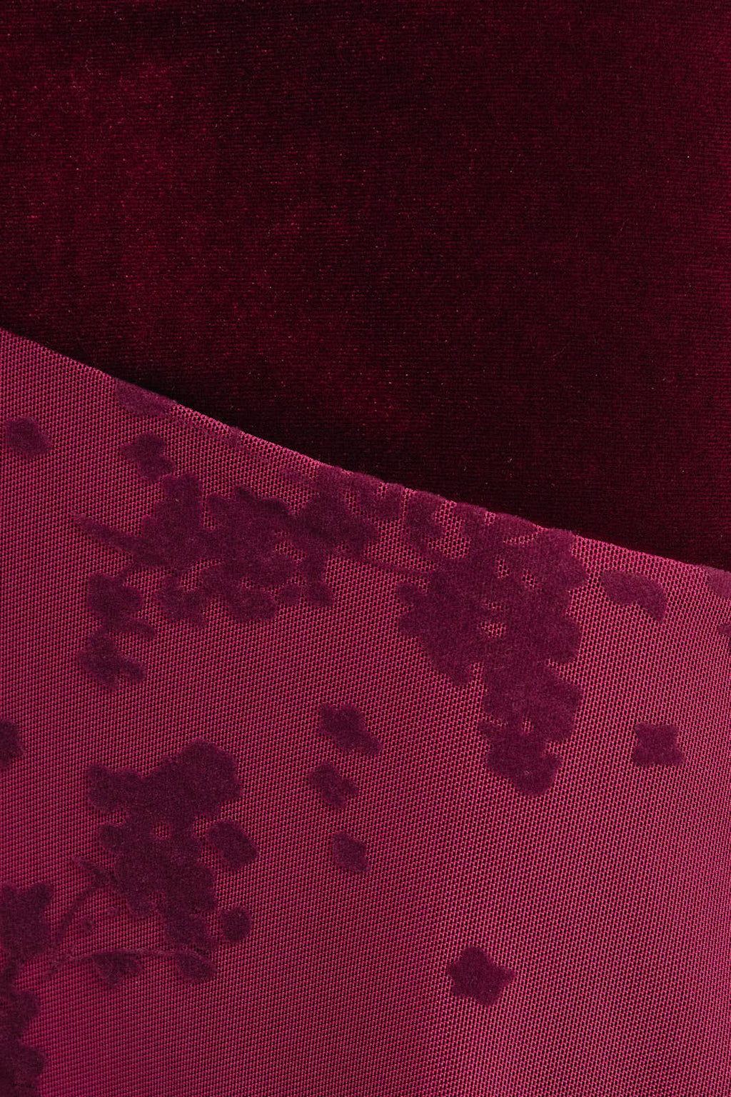 Floral Velvet Midi Dress