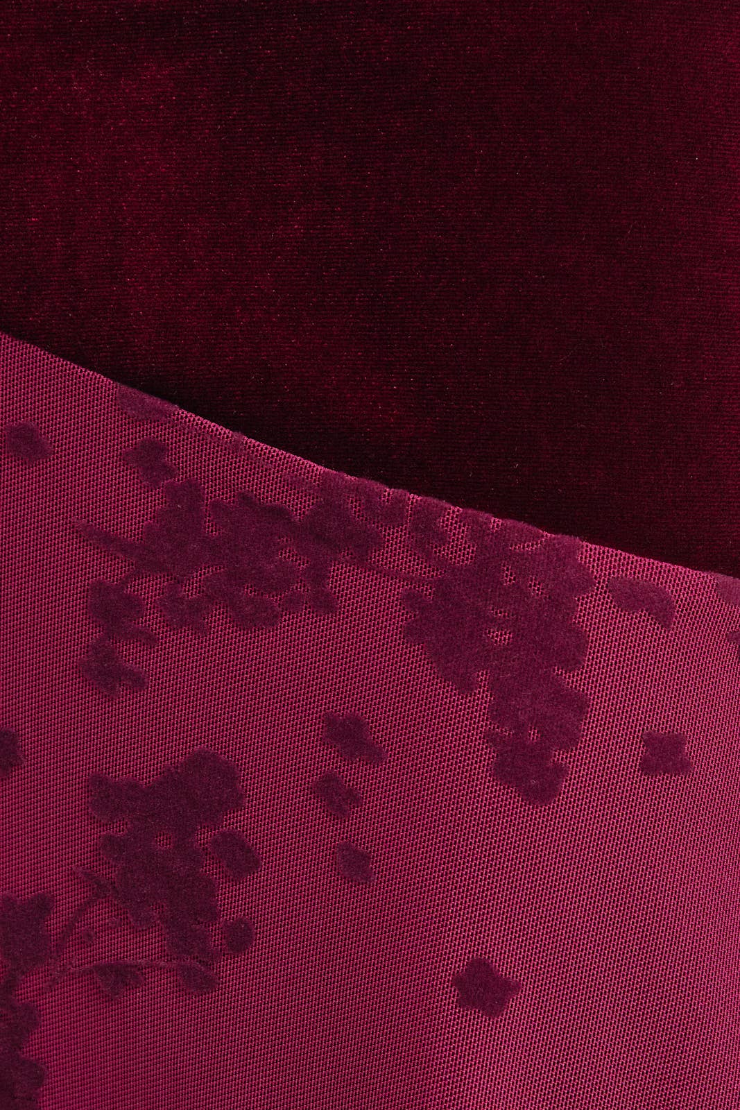 Floral Velvet Midi Dress