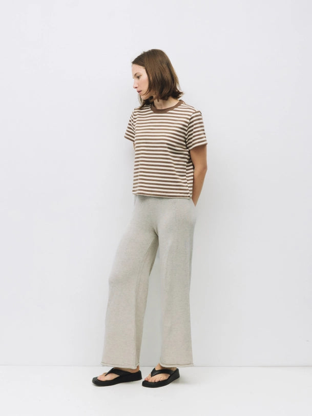 Brown Stripe Cooper Tee