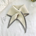 Knit Triangle Scarf