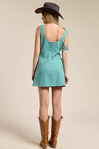 Cut Out Mini Dress with O-Ring Detail