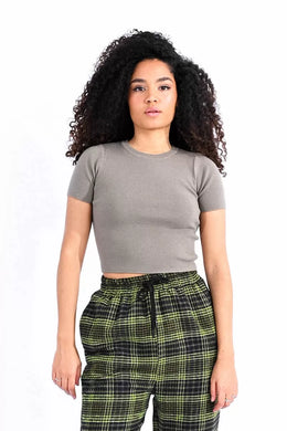 Cropped Knit Jumper